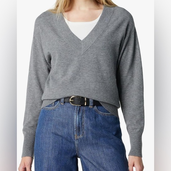 The Drop Sweaters - 84. NWT The Drop Women's Maye Essential V-Neck Sweater